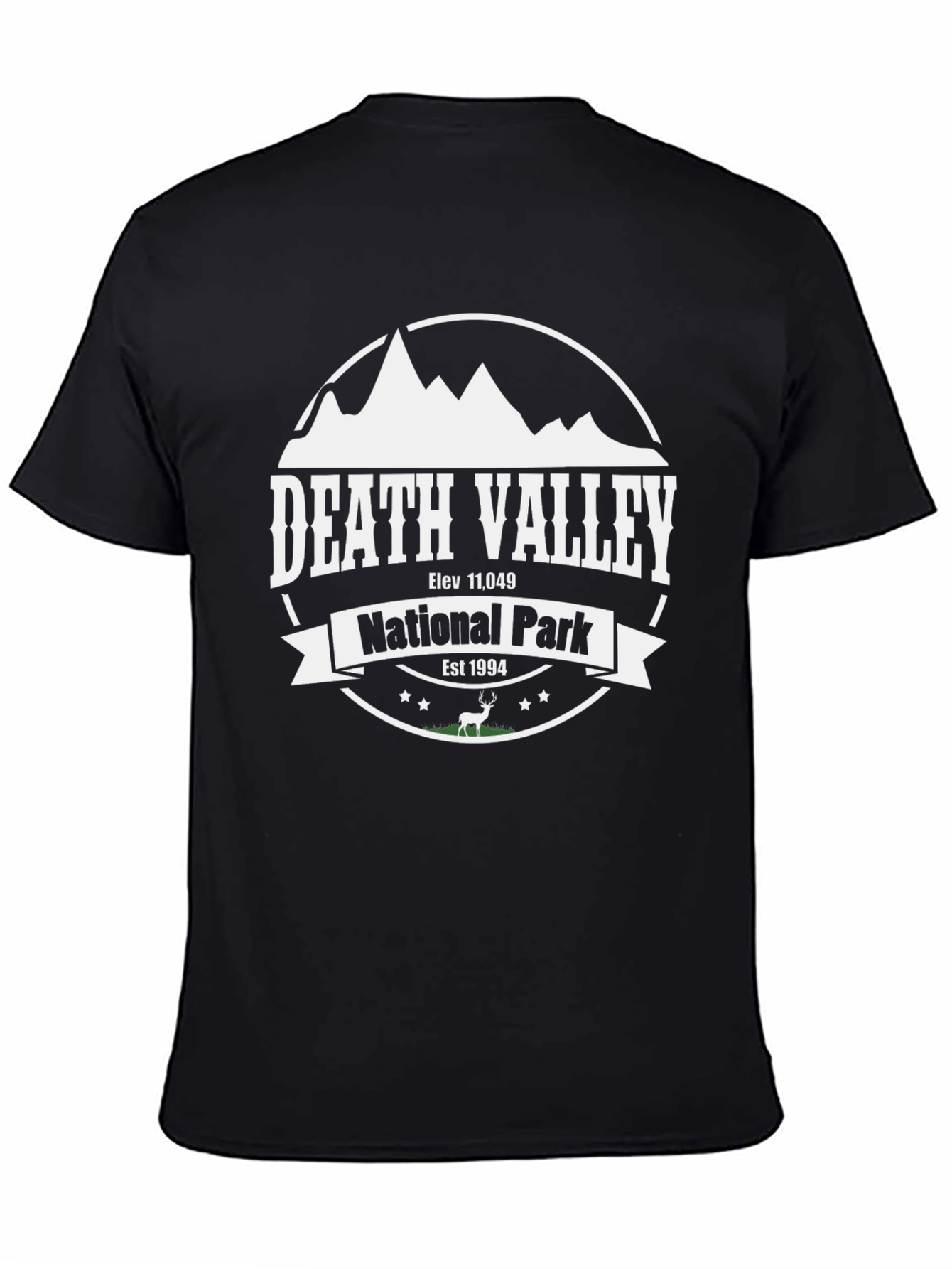 Death Valley National Park Black T-Shirt