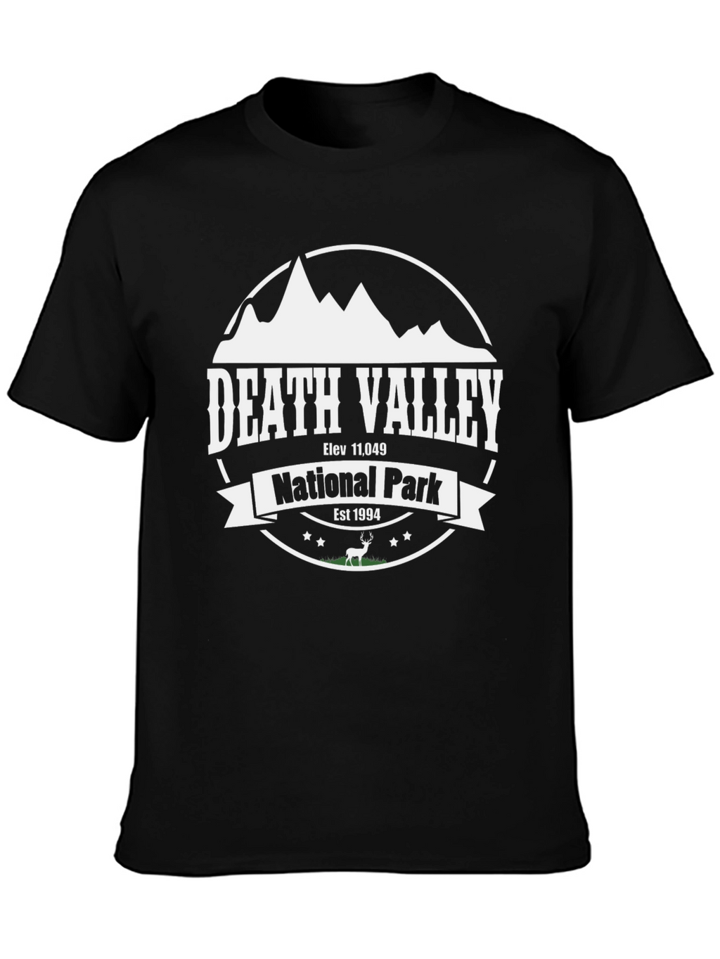 Death Valley National Park Black T-Shirt