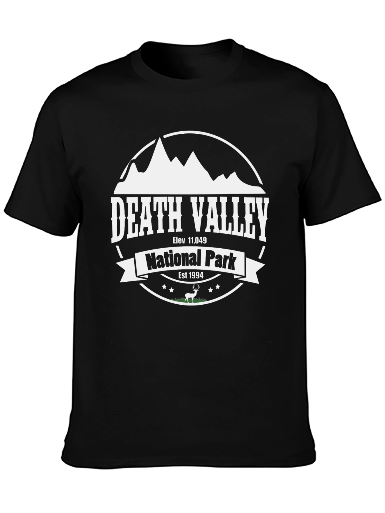 Death Valley National Park Black T-Shirt
