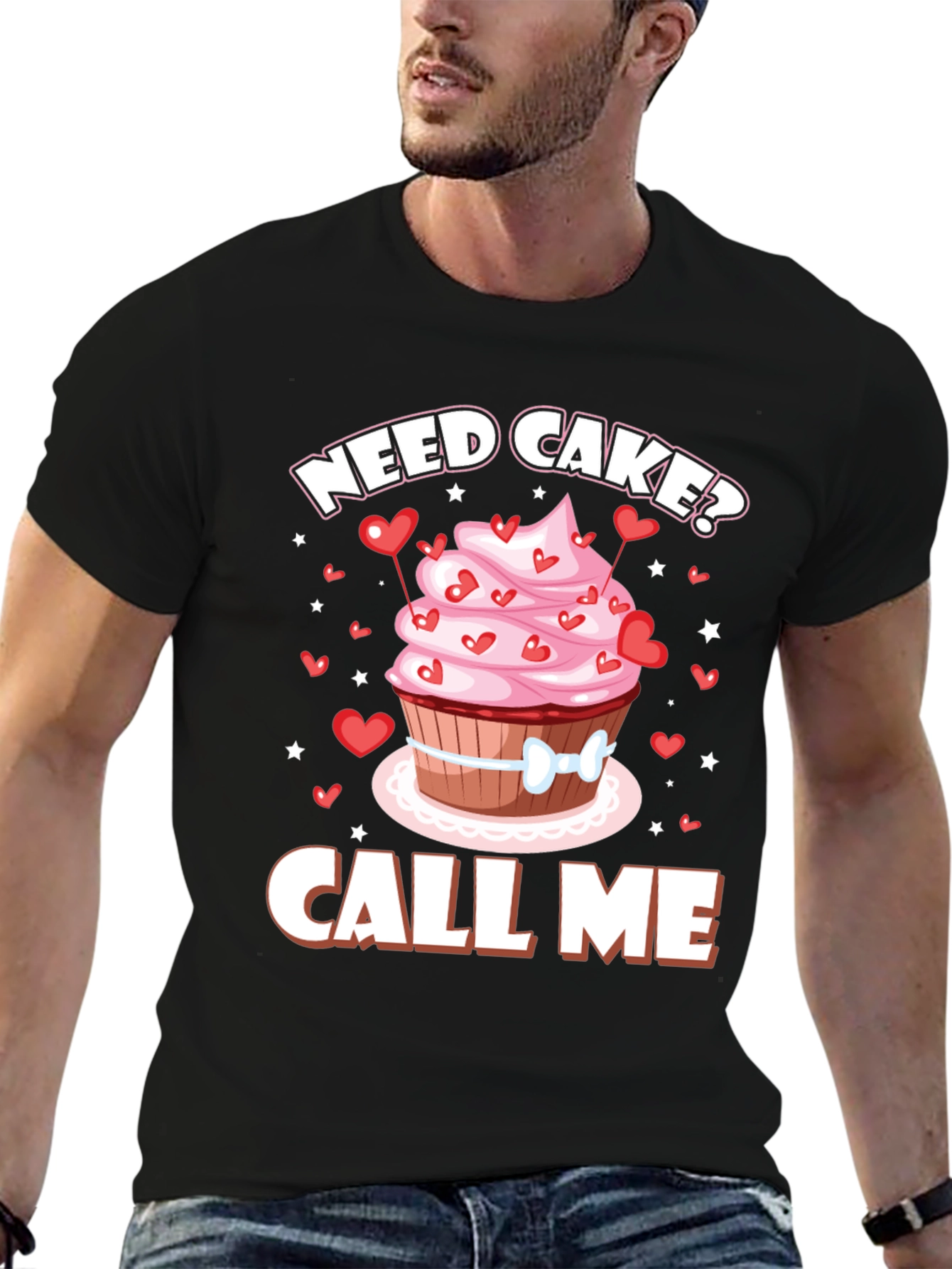 Need Cake? Call Me! Valentines Day T-Shirt