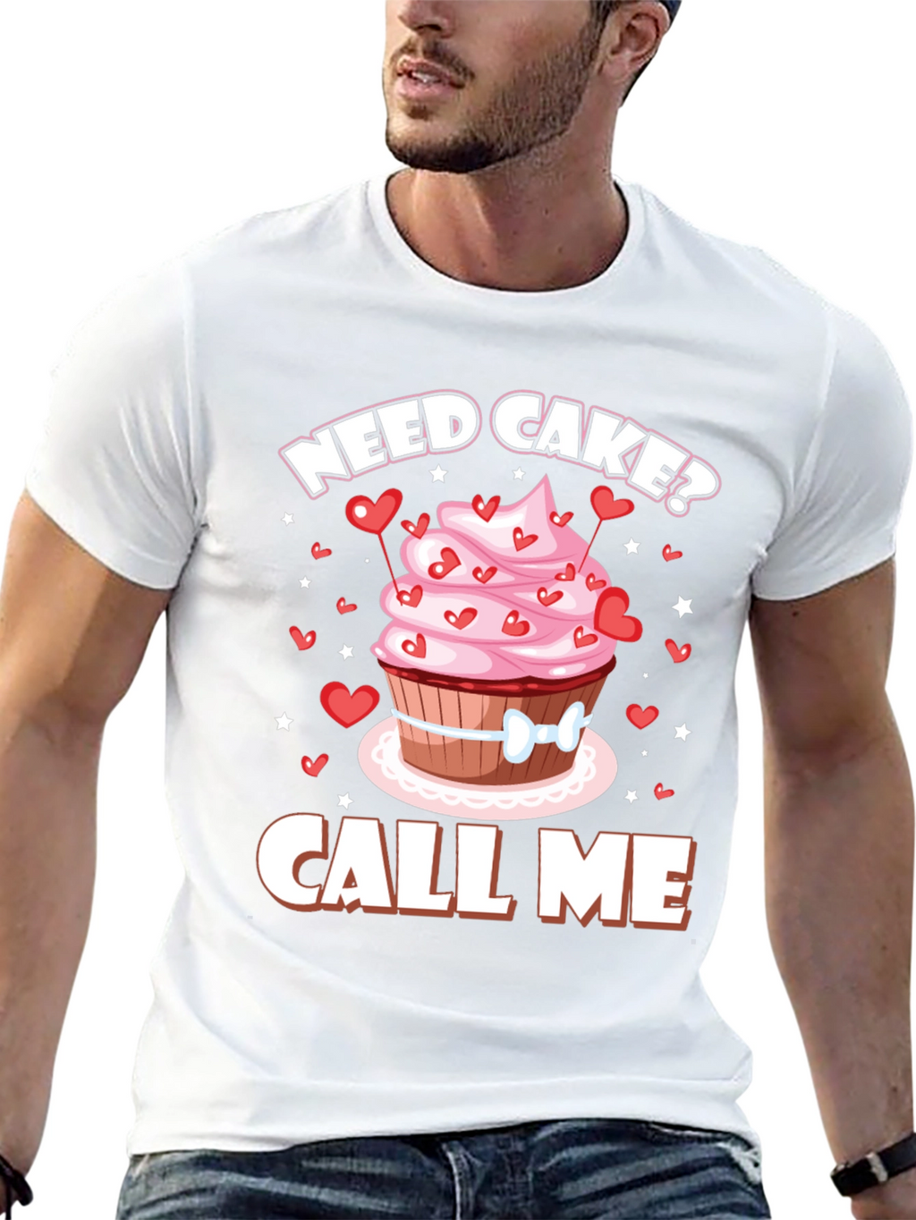 Need Cake? Call Me! Valentines Day T-Shirt
