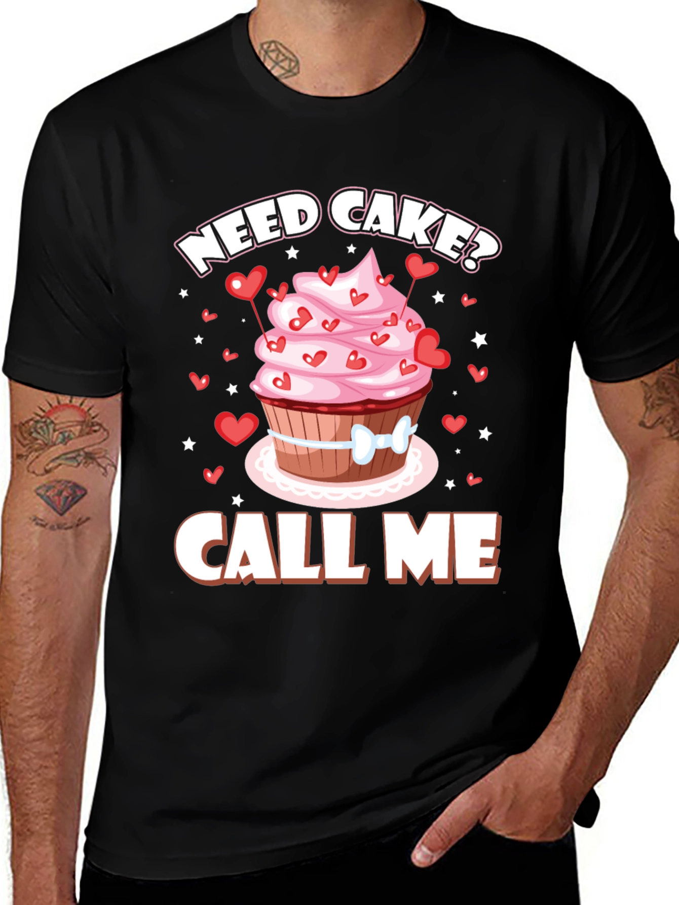 Need Cake? Call Me! Valentines Day T-Shirt