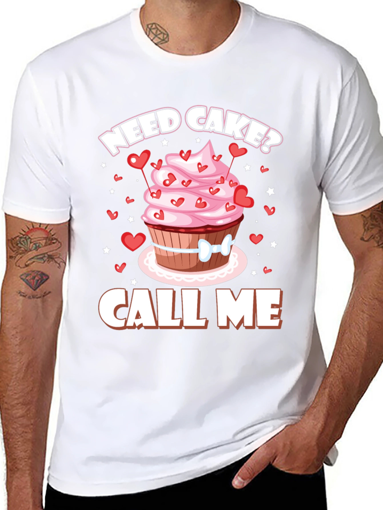 Need Cake? Call Me! Valentines Day T-Shirt