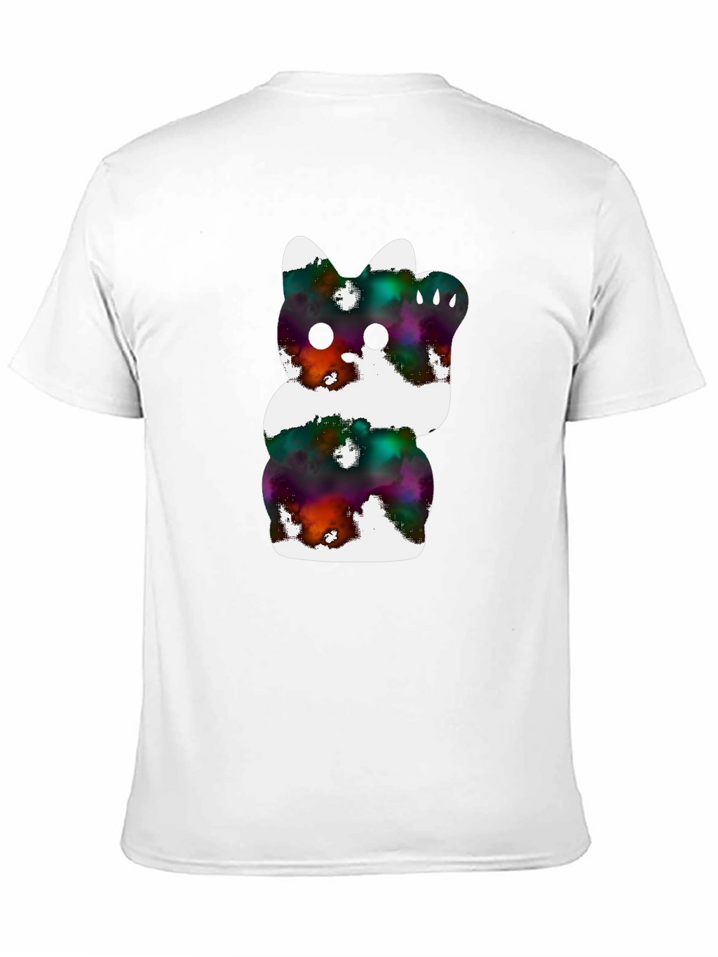 Cosmic Kitty Graphic Tee - Black