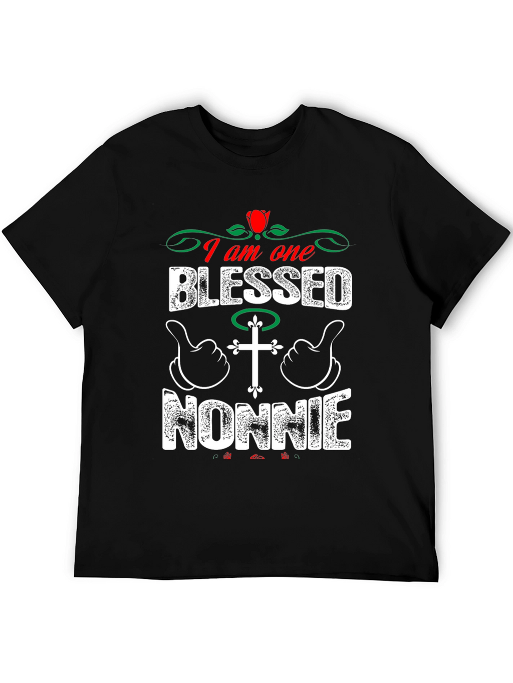 Blessed Nonnie T-Shirt - Christian Family Love