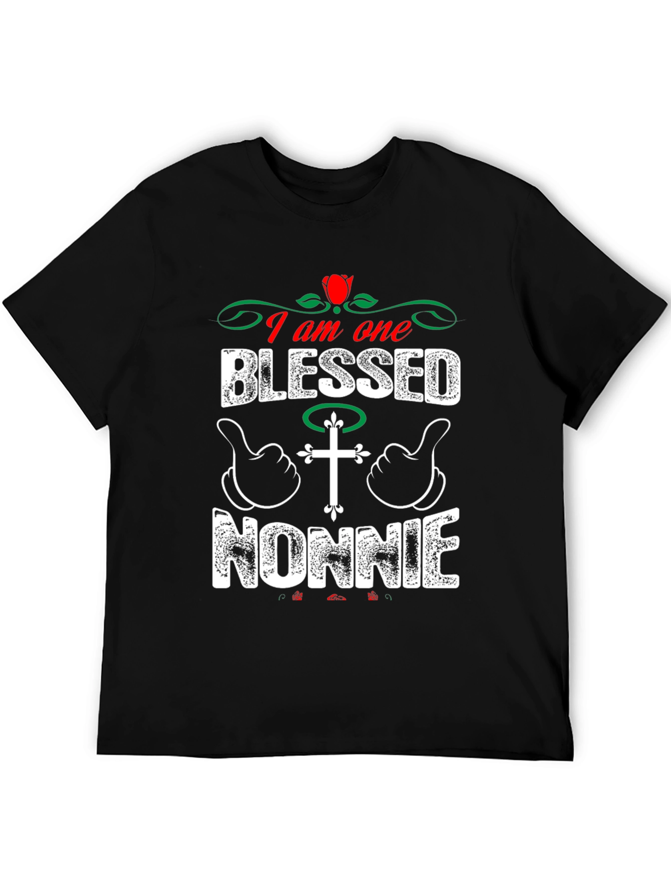 Blessed Nonnie T-Shirt - Christian Family Love