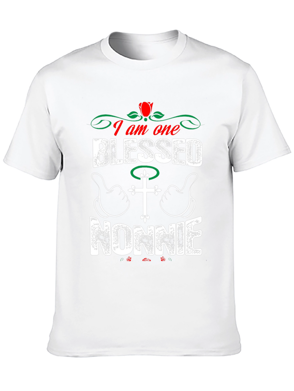 Blessed Nonnie T-Shirt - Christian Family Love