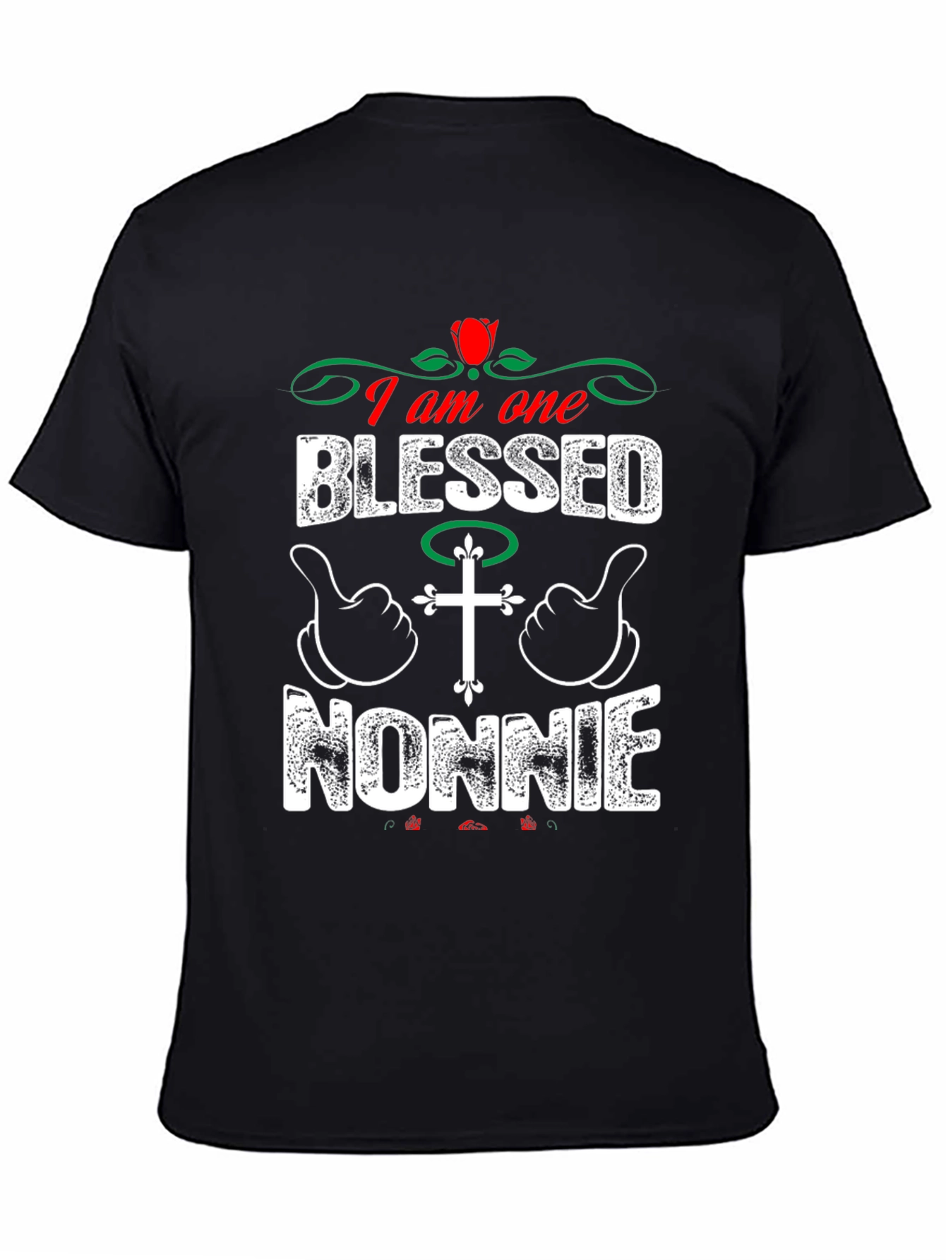 Blessed Nonnie T-Shirt - Christian Family Love