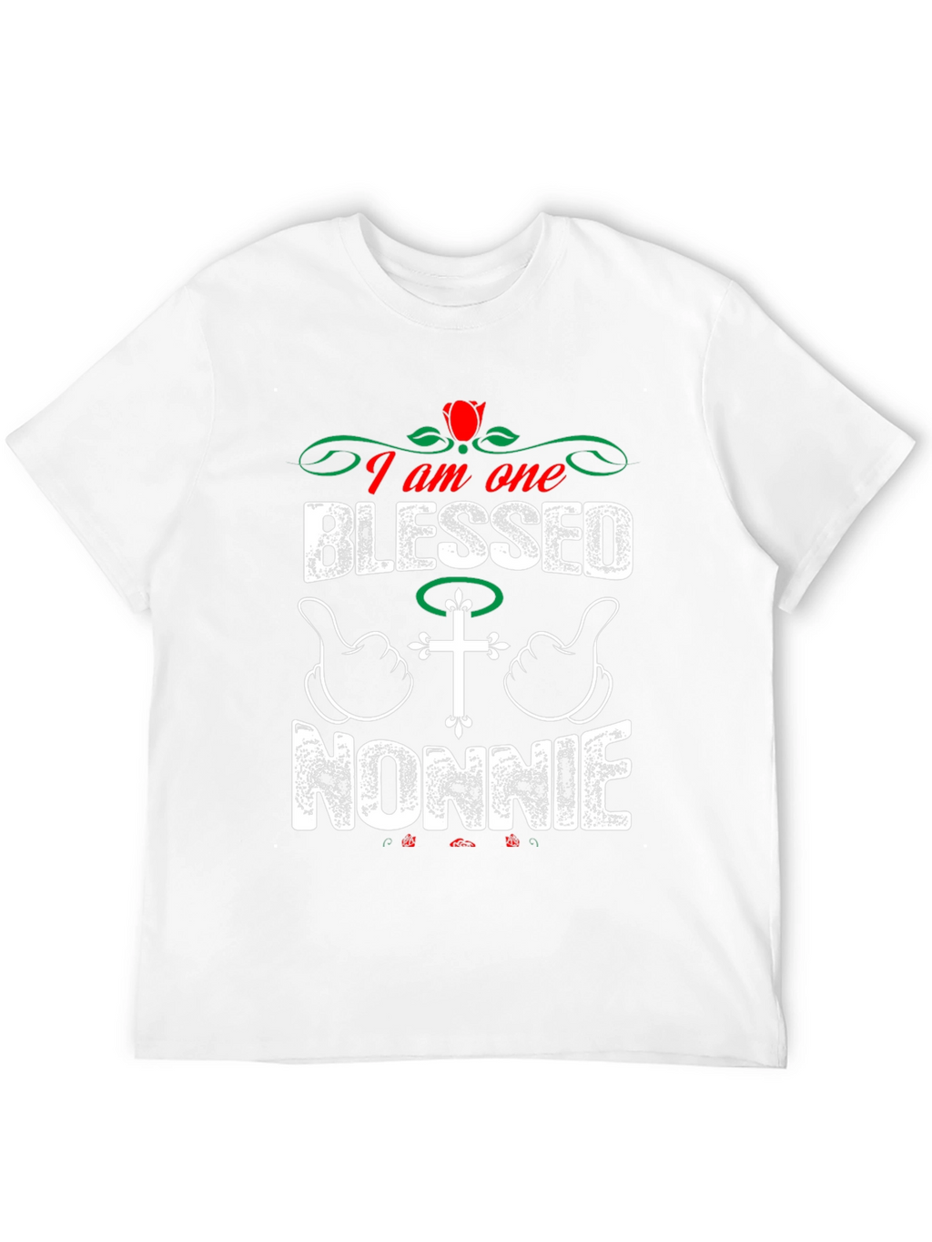 Blessed Nonnie T-Shirt - Christian Family Love
