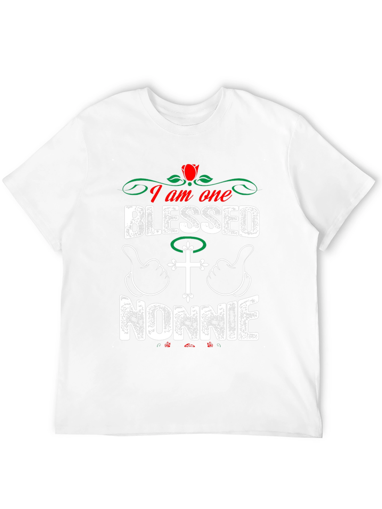 Blessed Nonnie T-Shirt - Christian Family Love