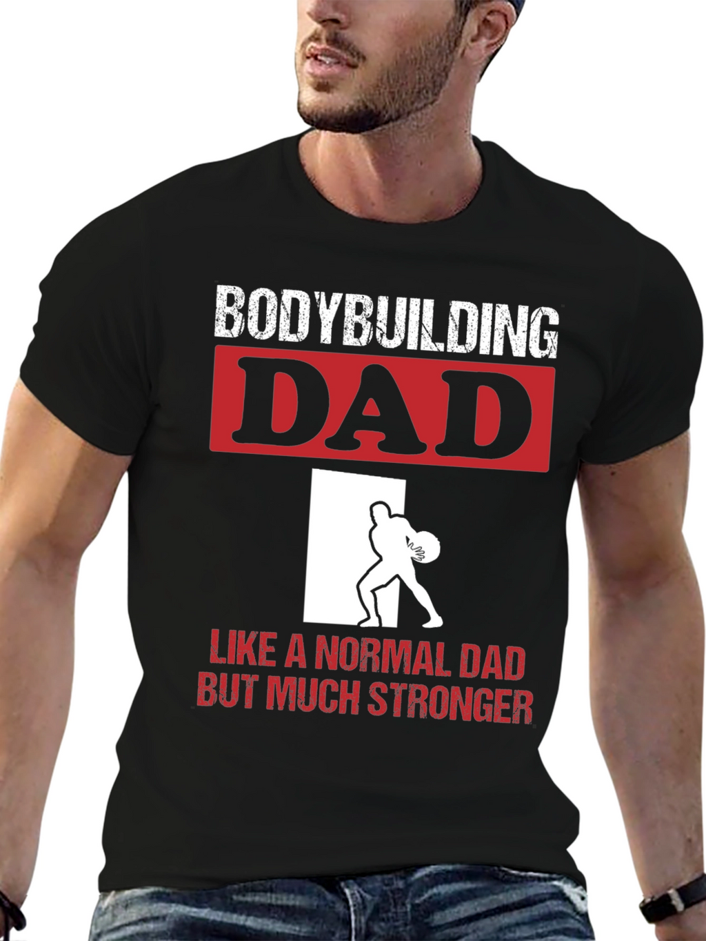 Bodybuilding Dad T-Shirt