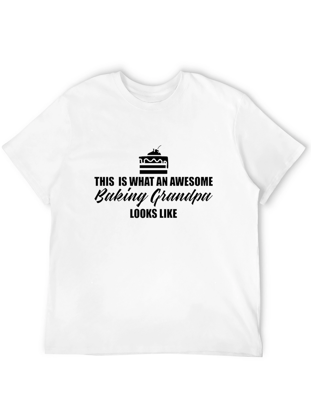 Awesome Baking Grandpa T-Shirt
