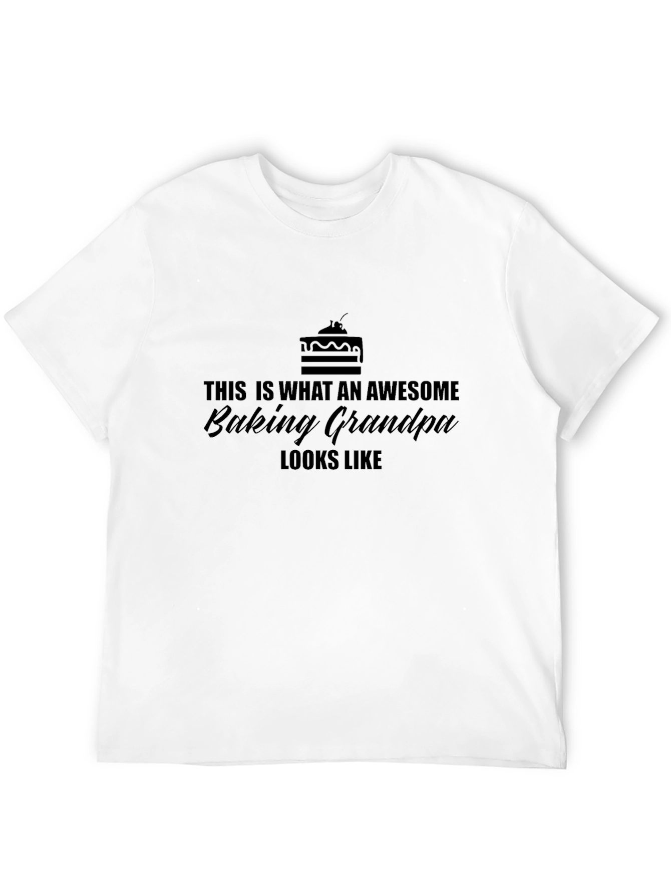 Awesome Baking Grandpa T-Shirt