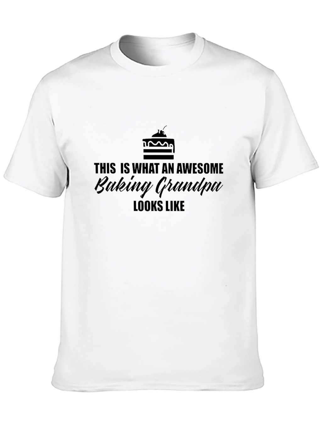 Awesome Baking Grandpa T-Shirt