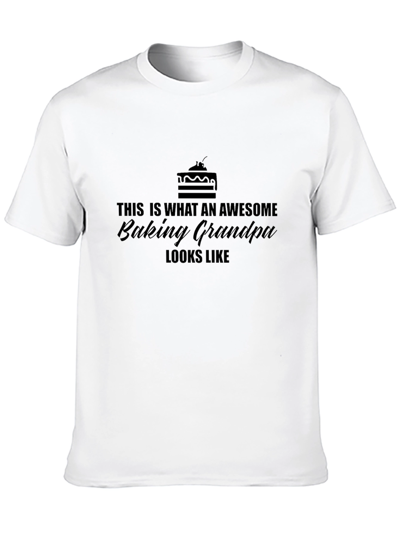 Awesome Baking Grandpa T-Shirt