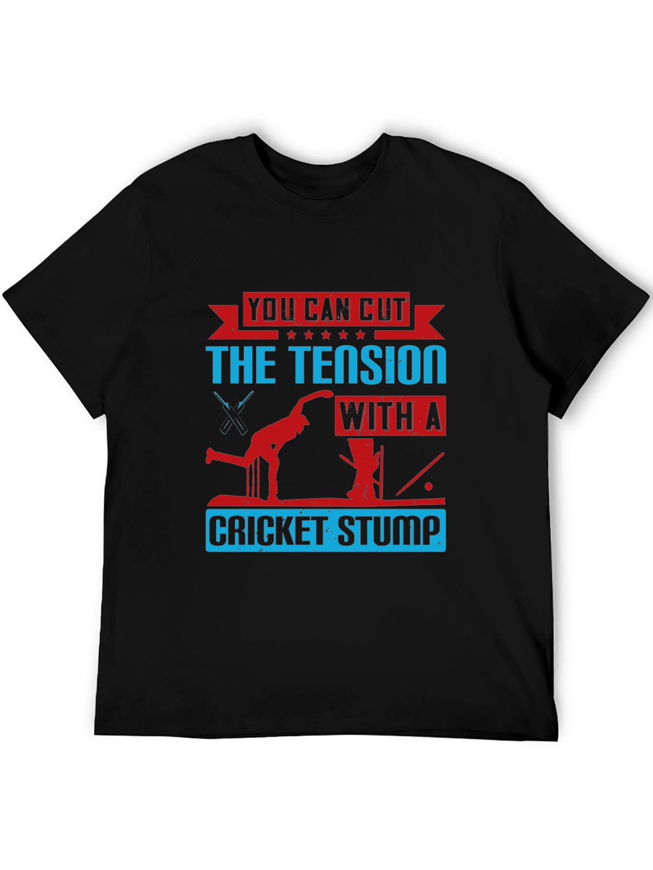 Cricket Tension Stump T-Shirt