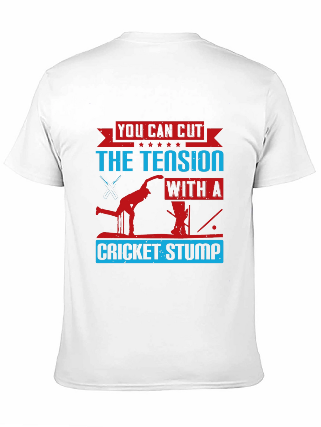 Cricket Tension Stump T-Shirt