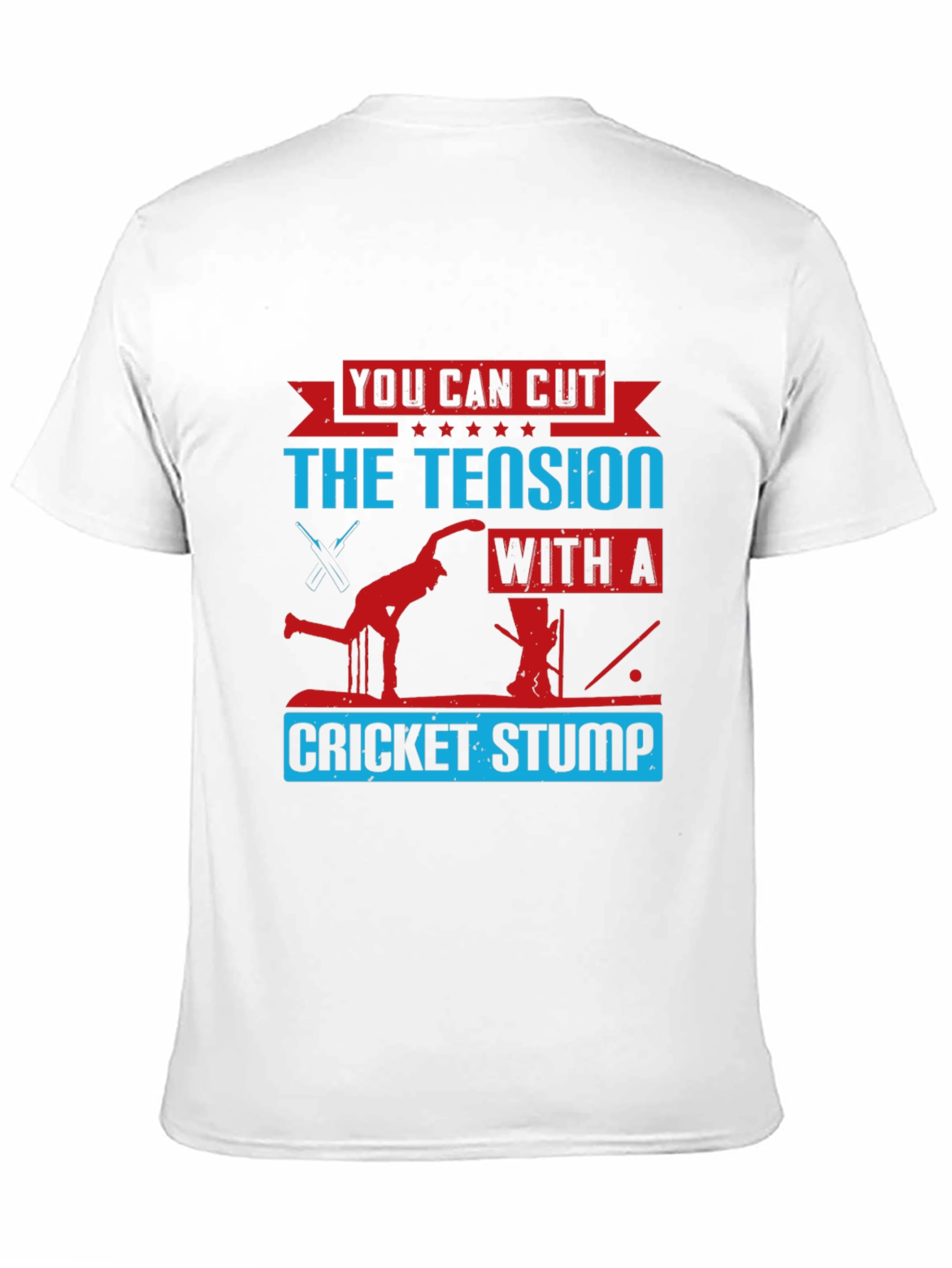 Cricket Tension Stump T-Shirt