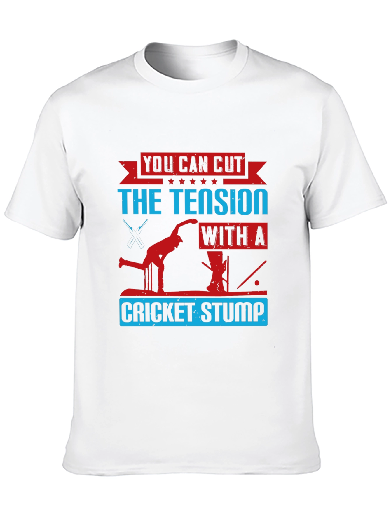Cricket Tension Stump T-Shirt