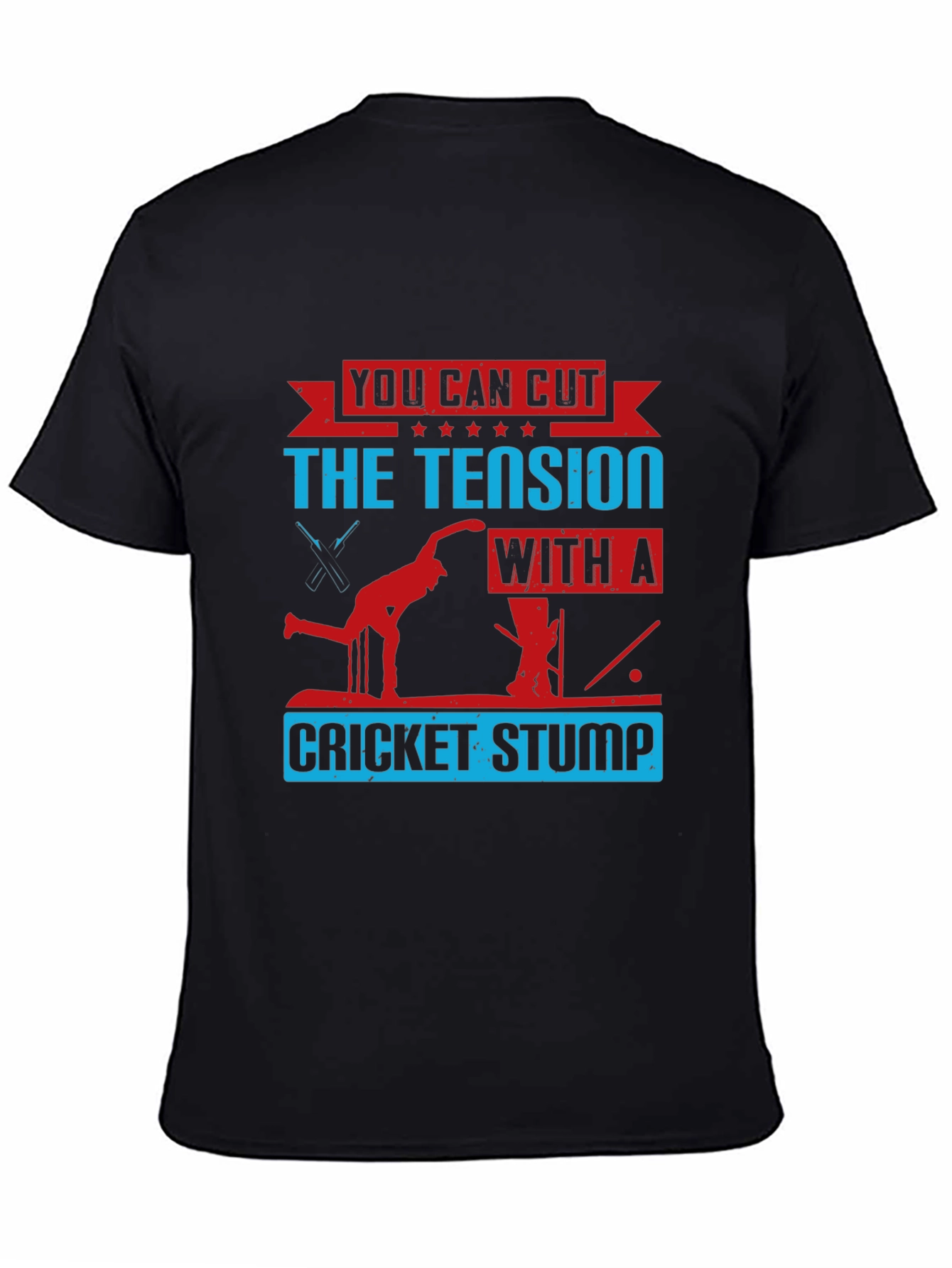 Cricket Tension Stump T-Shirt