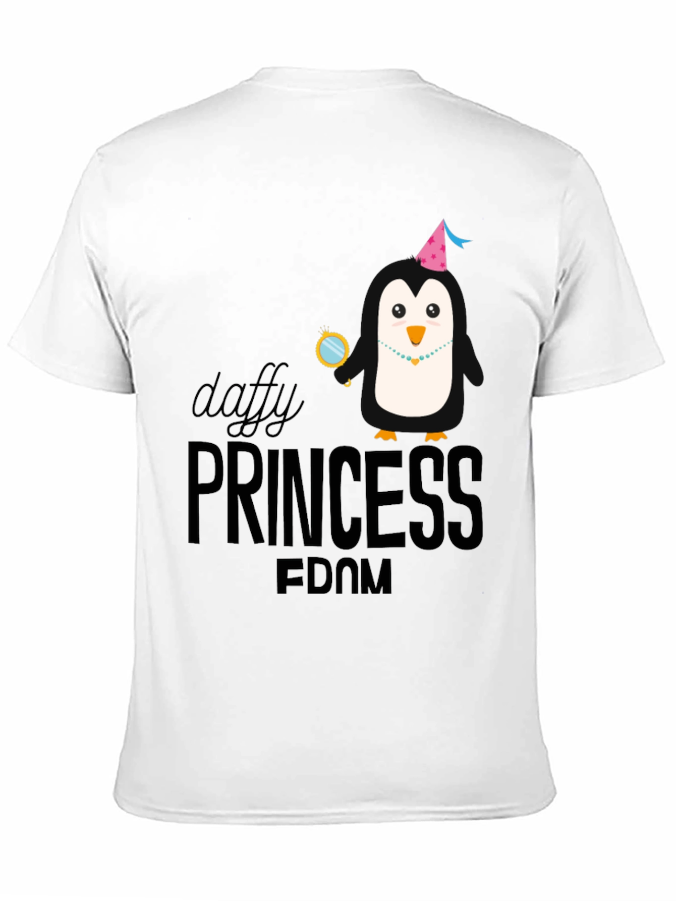 Daffy Princess FDOM Black T-Shirt