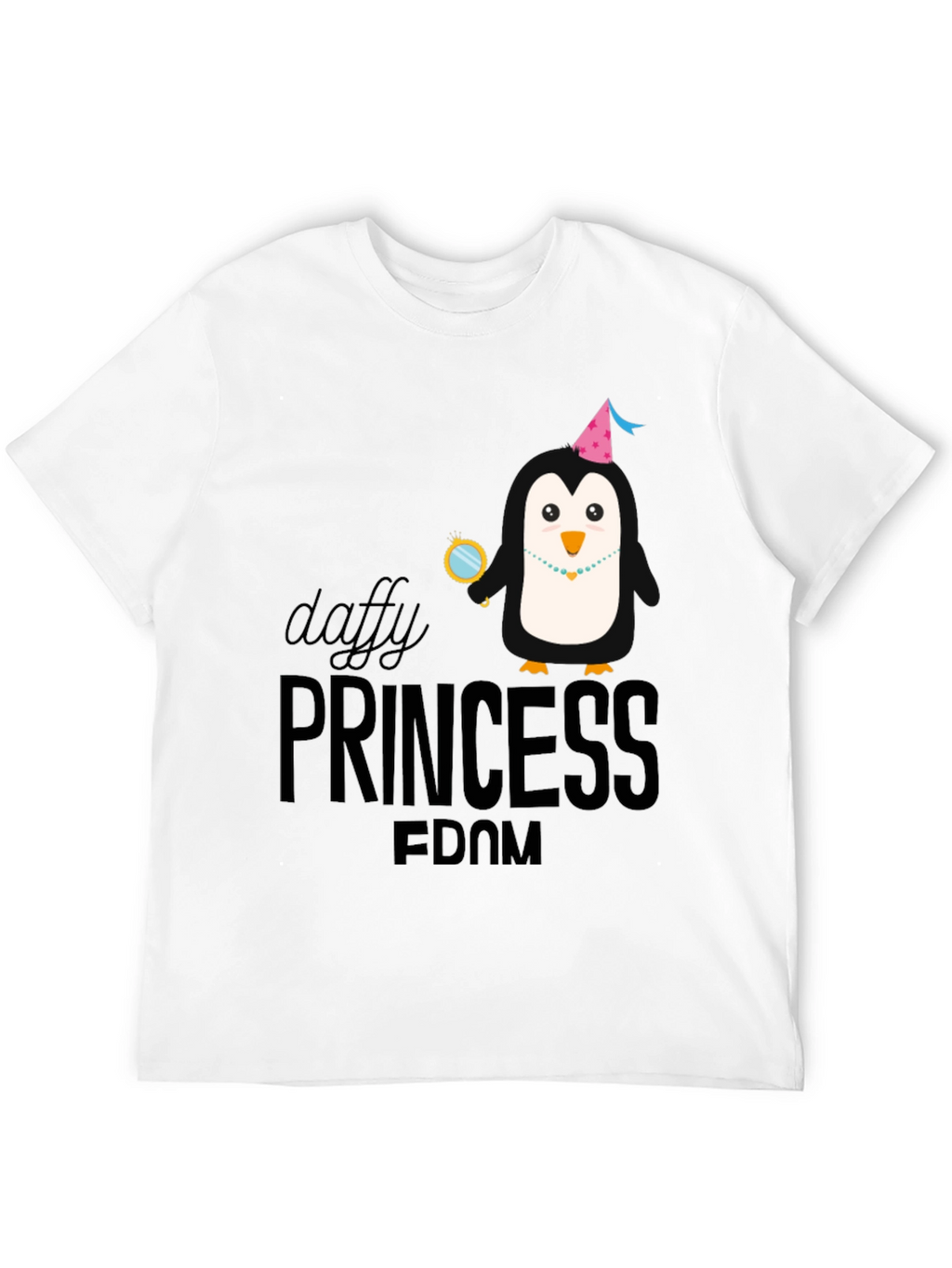 Daffy Princess FDOM Black T-Shirt