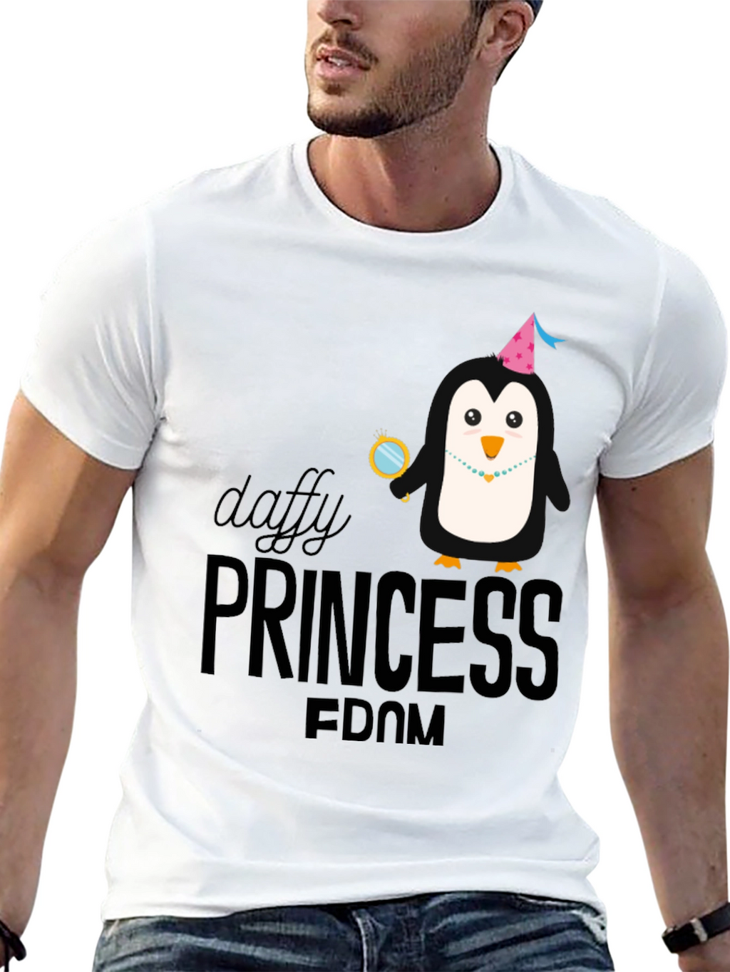 Daffy Princess FDOM Black T-Shirt