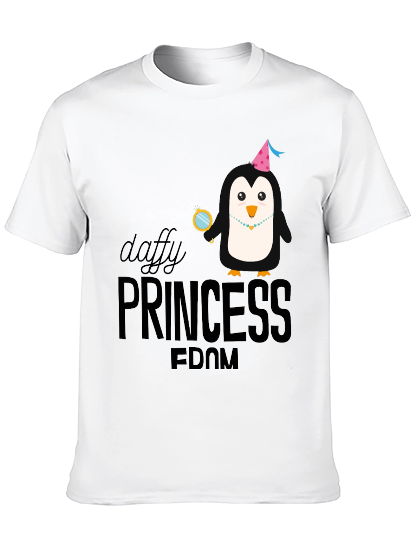Daffy Princess FDOM Black T-Shirt