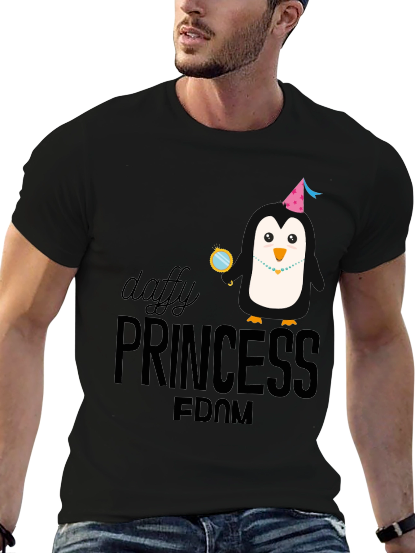 Daffy Princess FDOM Black T-Shirt