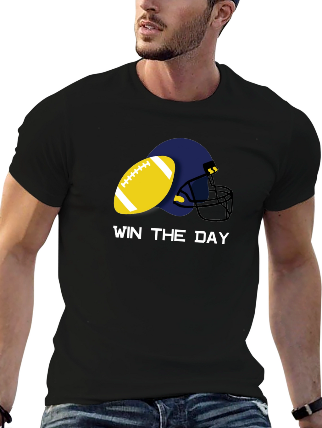 Win The Day Graphic Tee