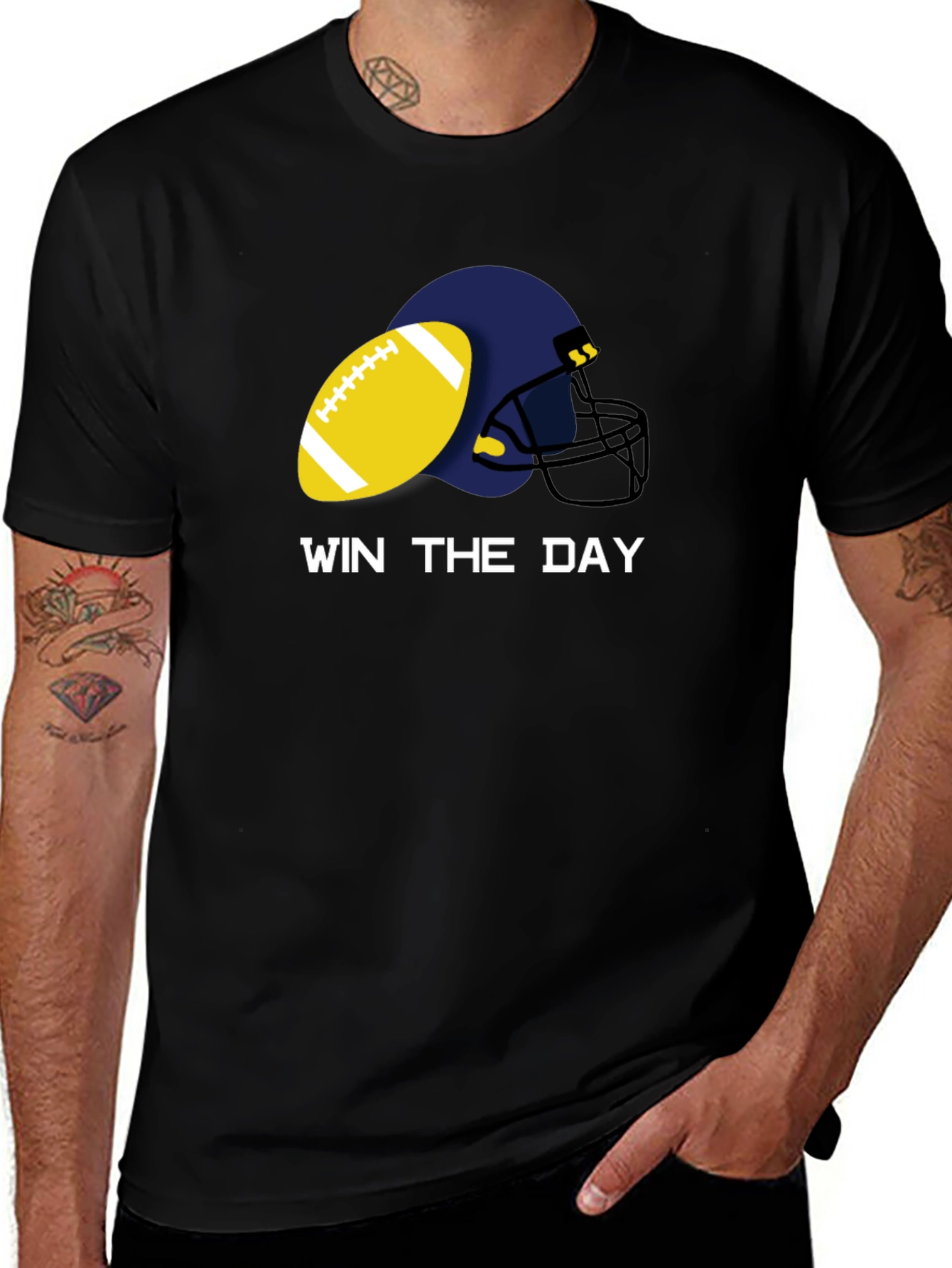 Win The Day Graphic Tee
