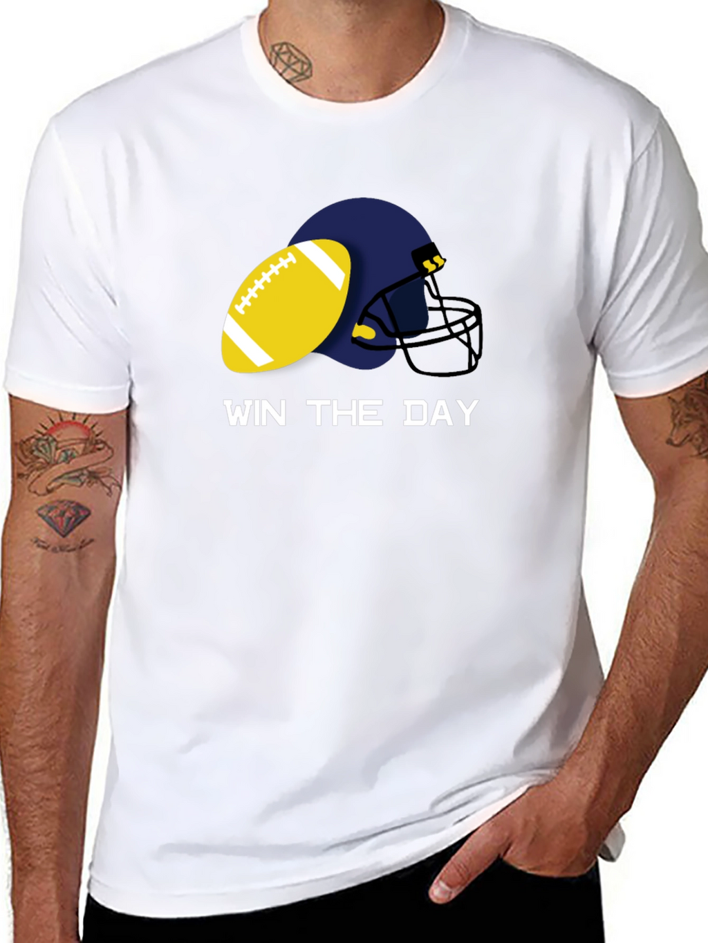 Win The Day Graphic Tee