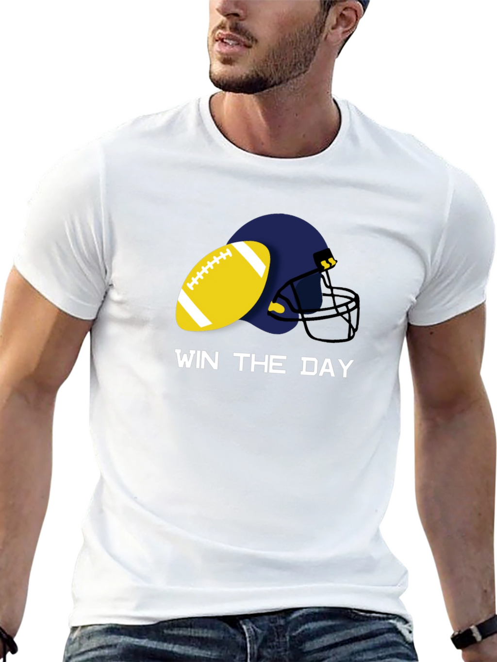 Win The Day Graphic Tee