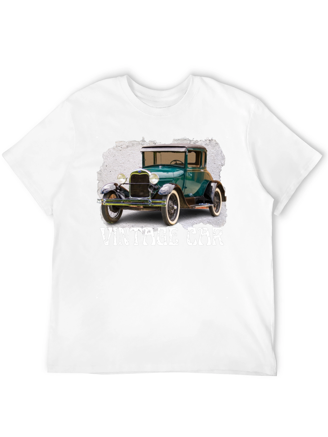 Vintage Car Graphic Tee - Classic Auto Enthusiast T-Shirt