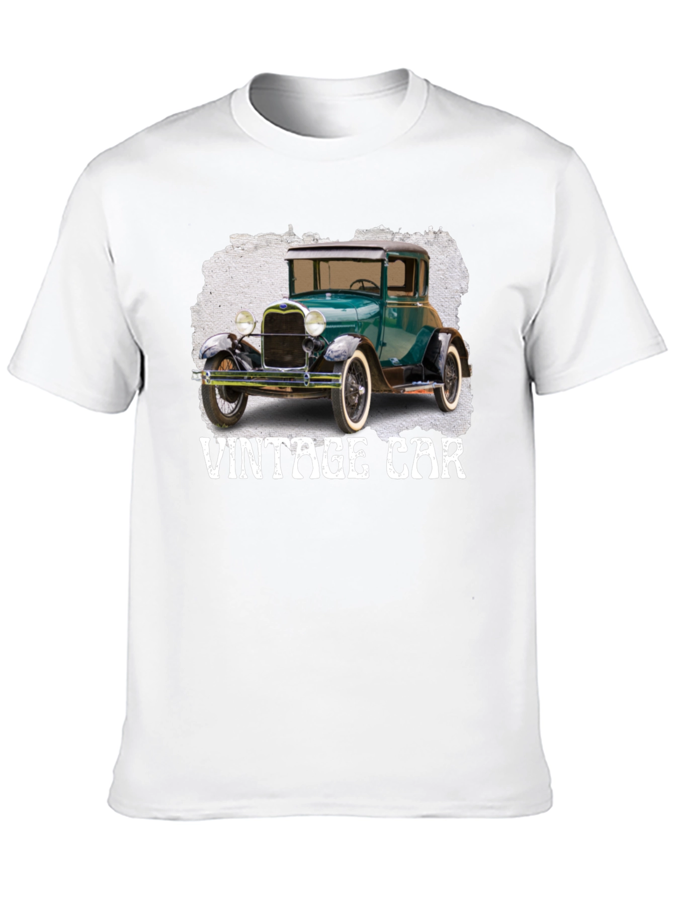 Vintage Car Graphic Tee - Classic Auto Enthusiast T-Shirt