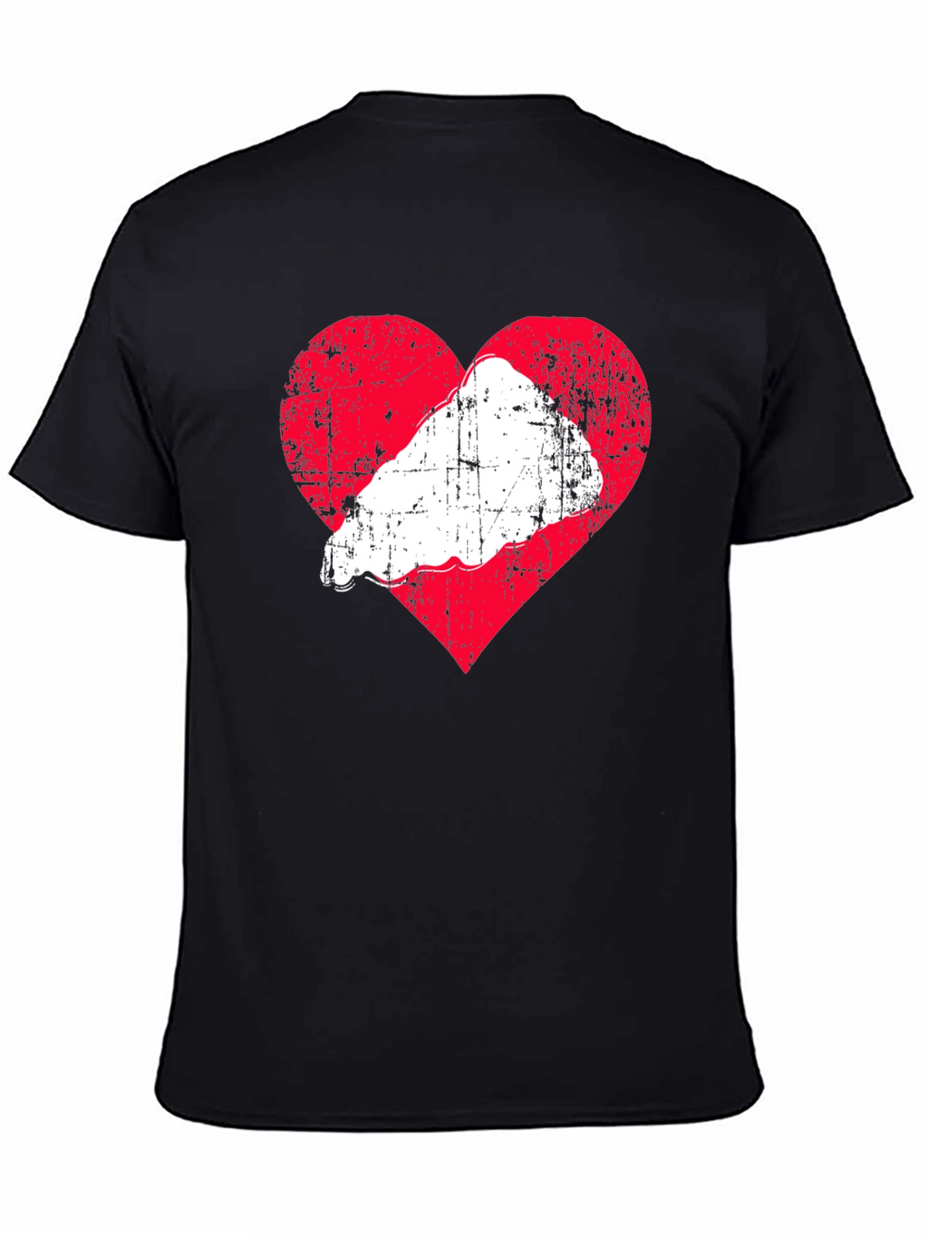Heart & Food Tee - Stylish Graphic T-Shirt