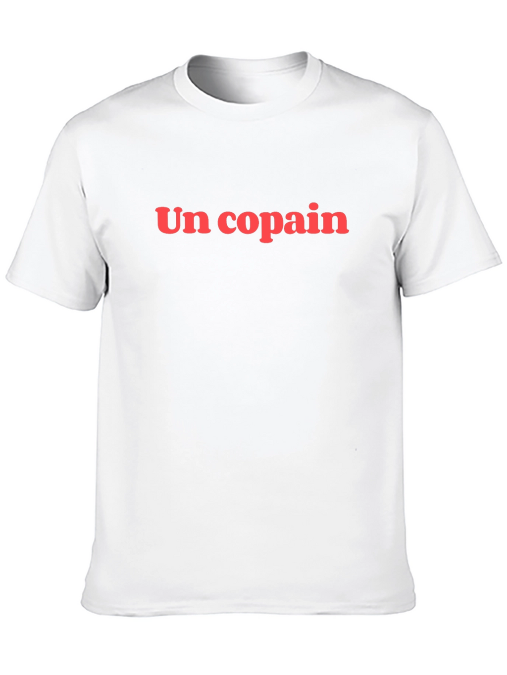 Un Copain T-Shirt - Friend Black Tee