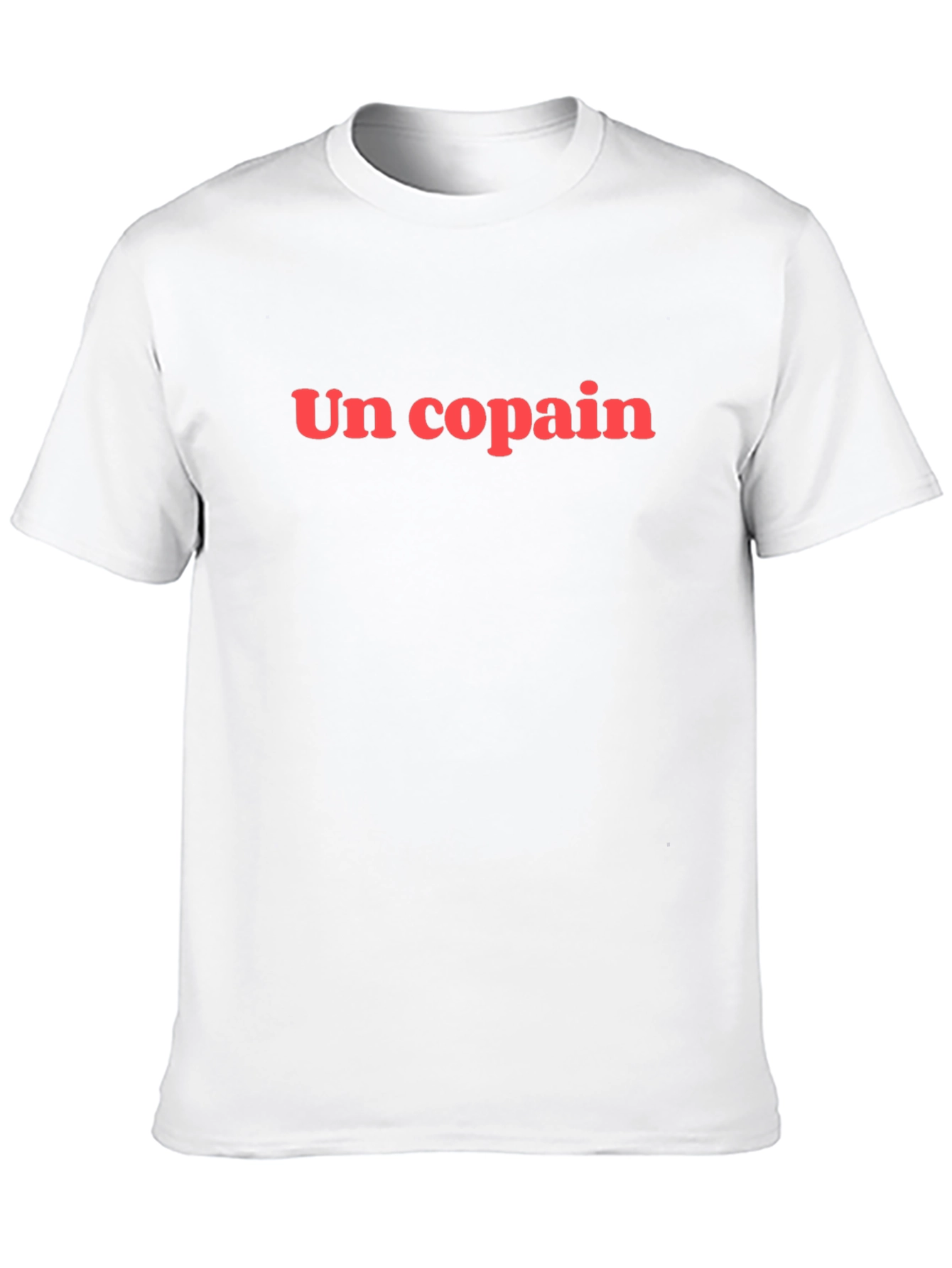 Un Copain T-Shirt - Friend Black Tee