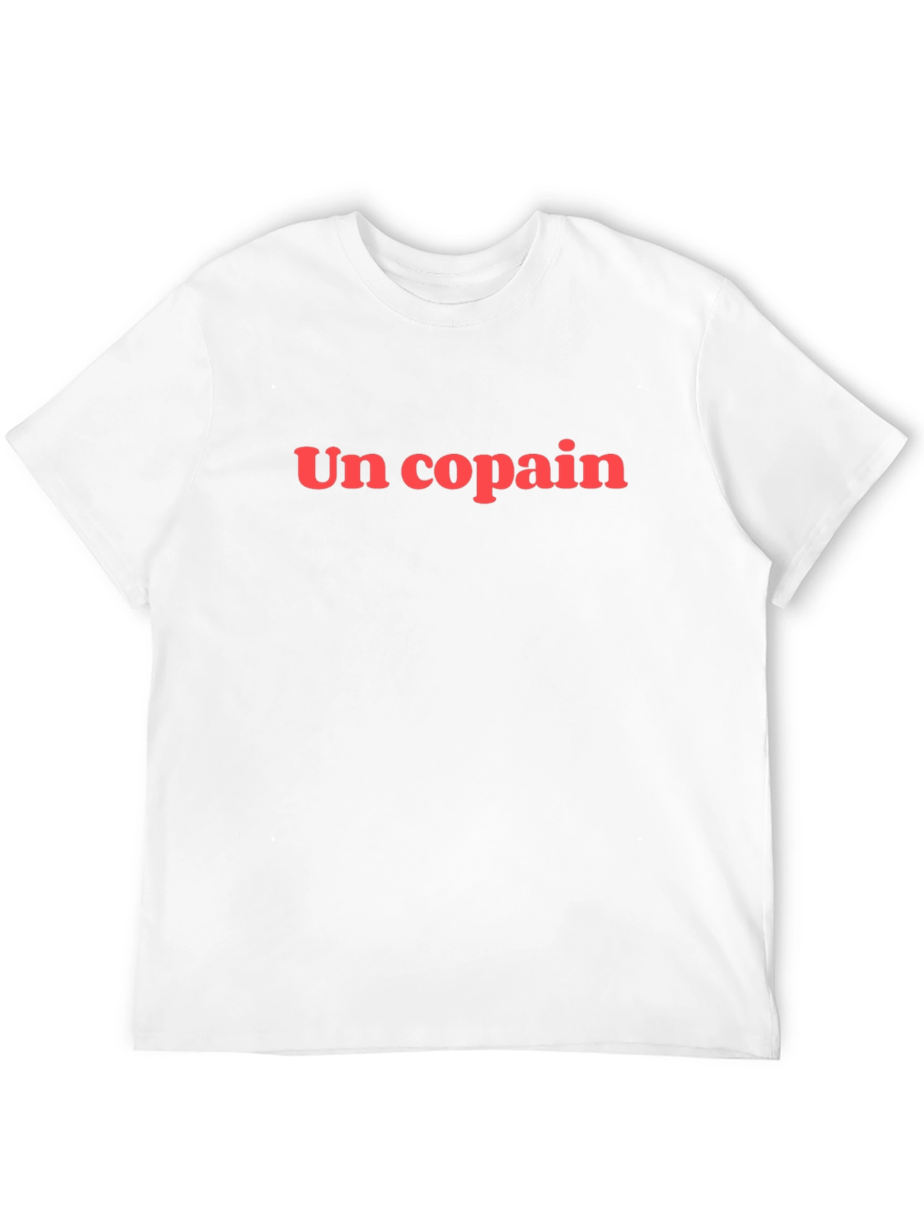 Un Copain T-Shirt - Friend Black Tee