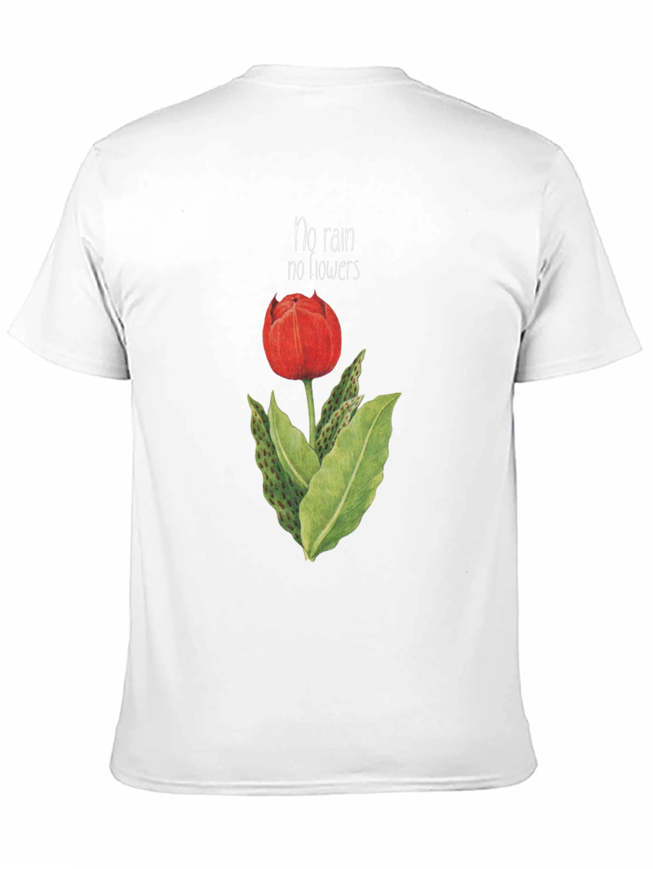 No Rain No Flowers Graphic T-Shirt
