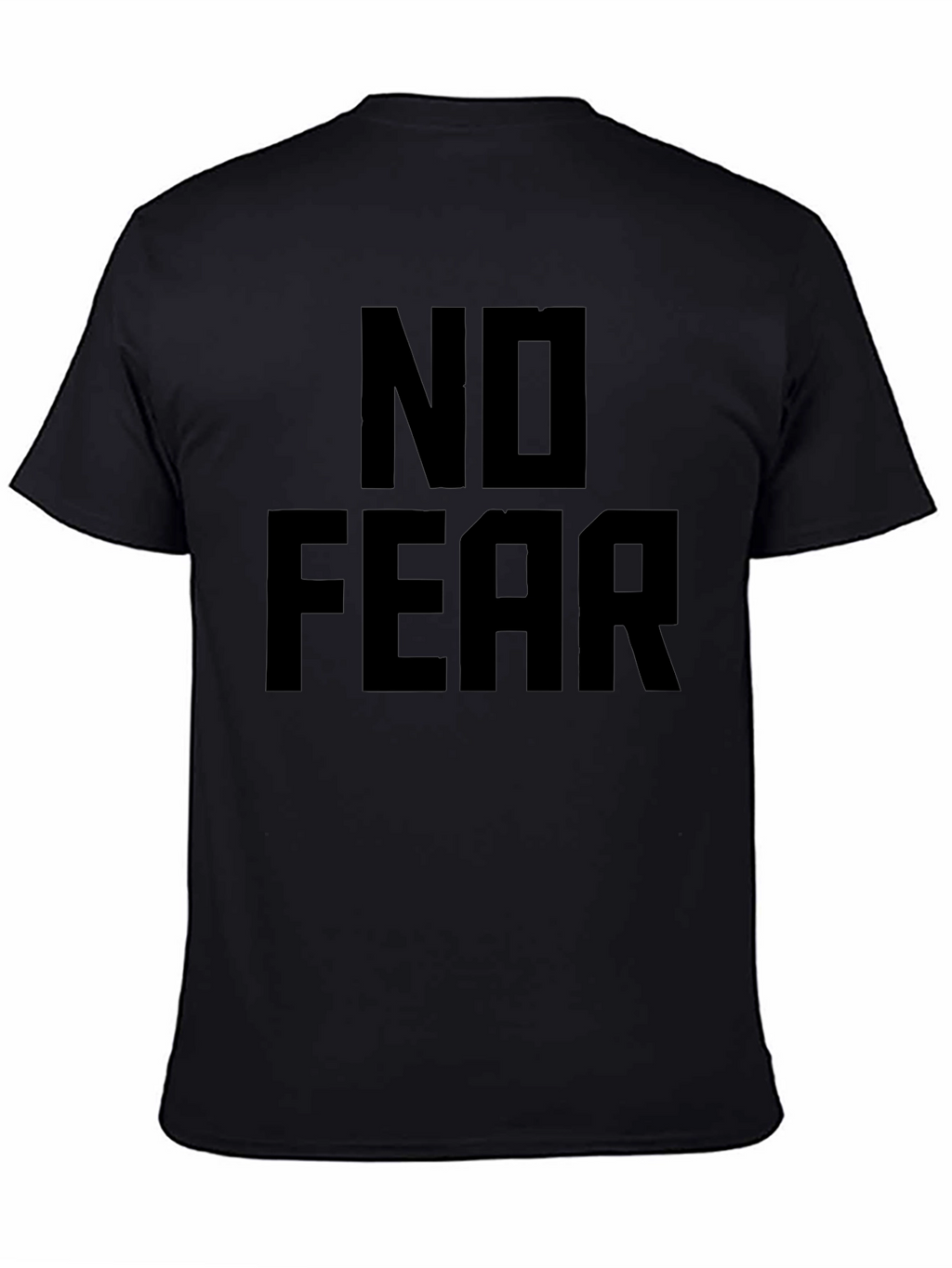 No Fear Black Graphic Tee Shirt