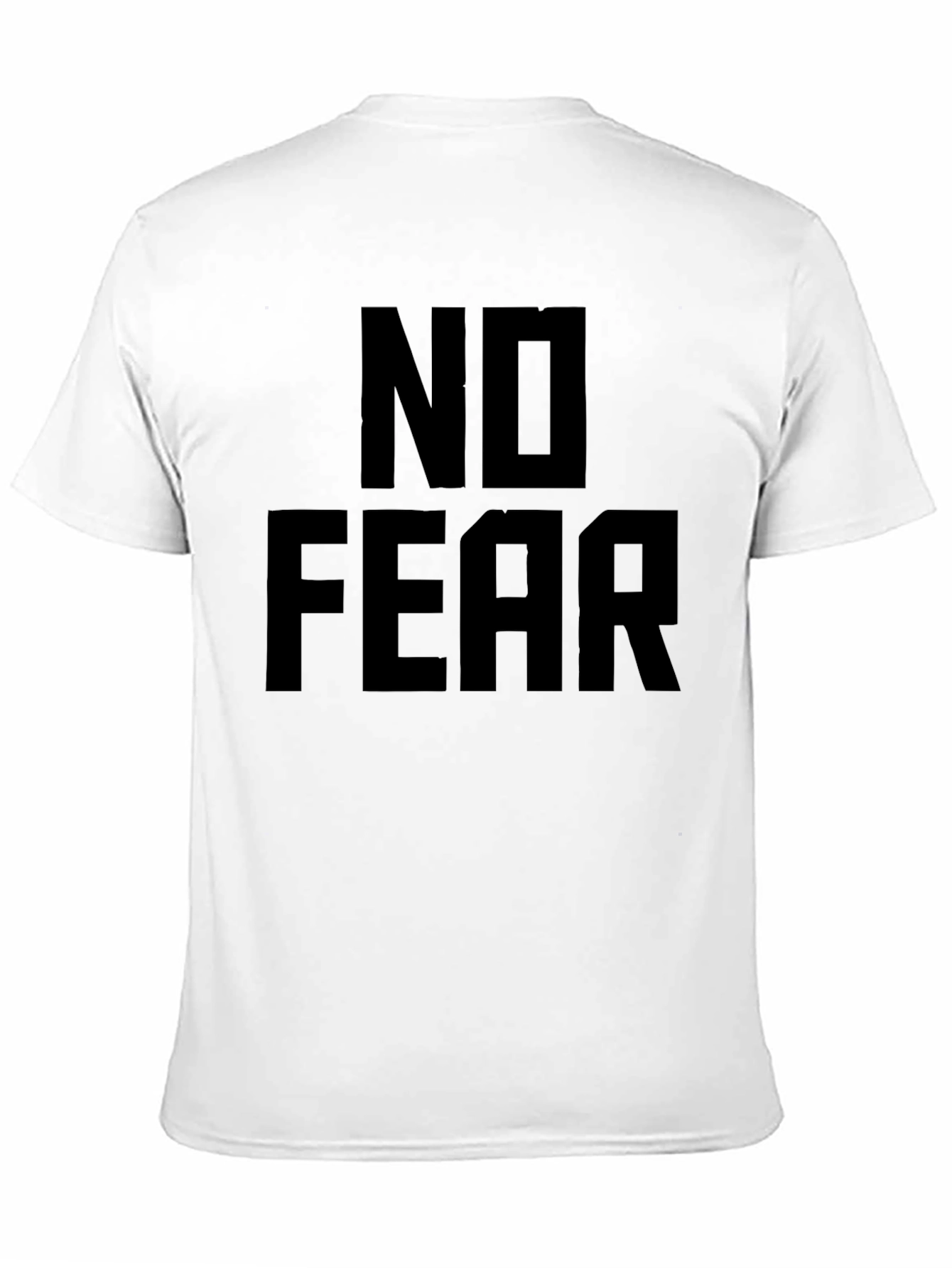 No Fear Black Graphic Tee Shirt