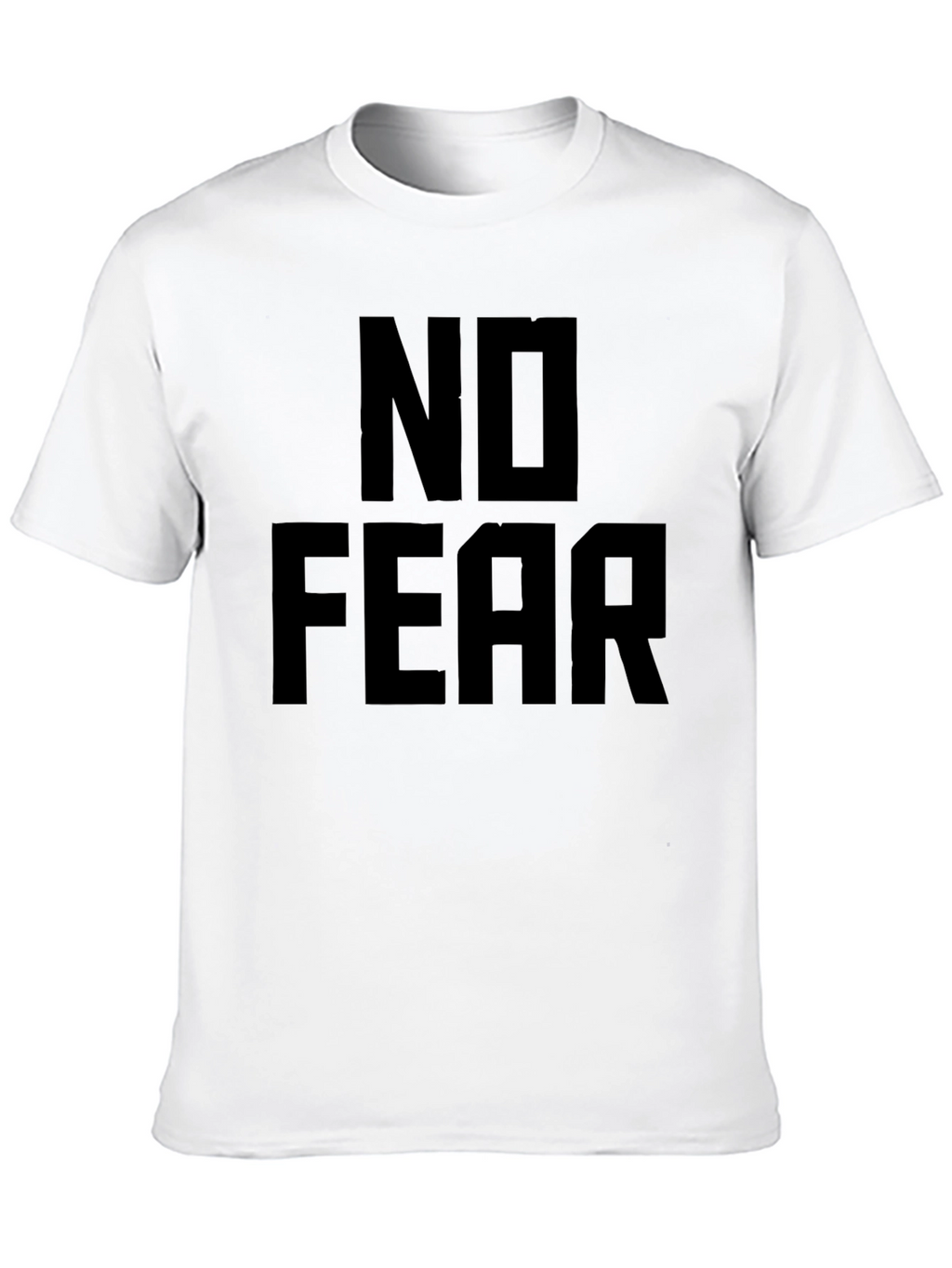 No Fear Black Graphic Tee Shirt