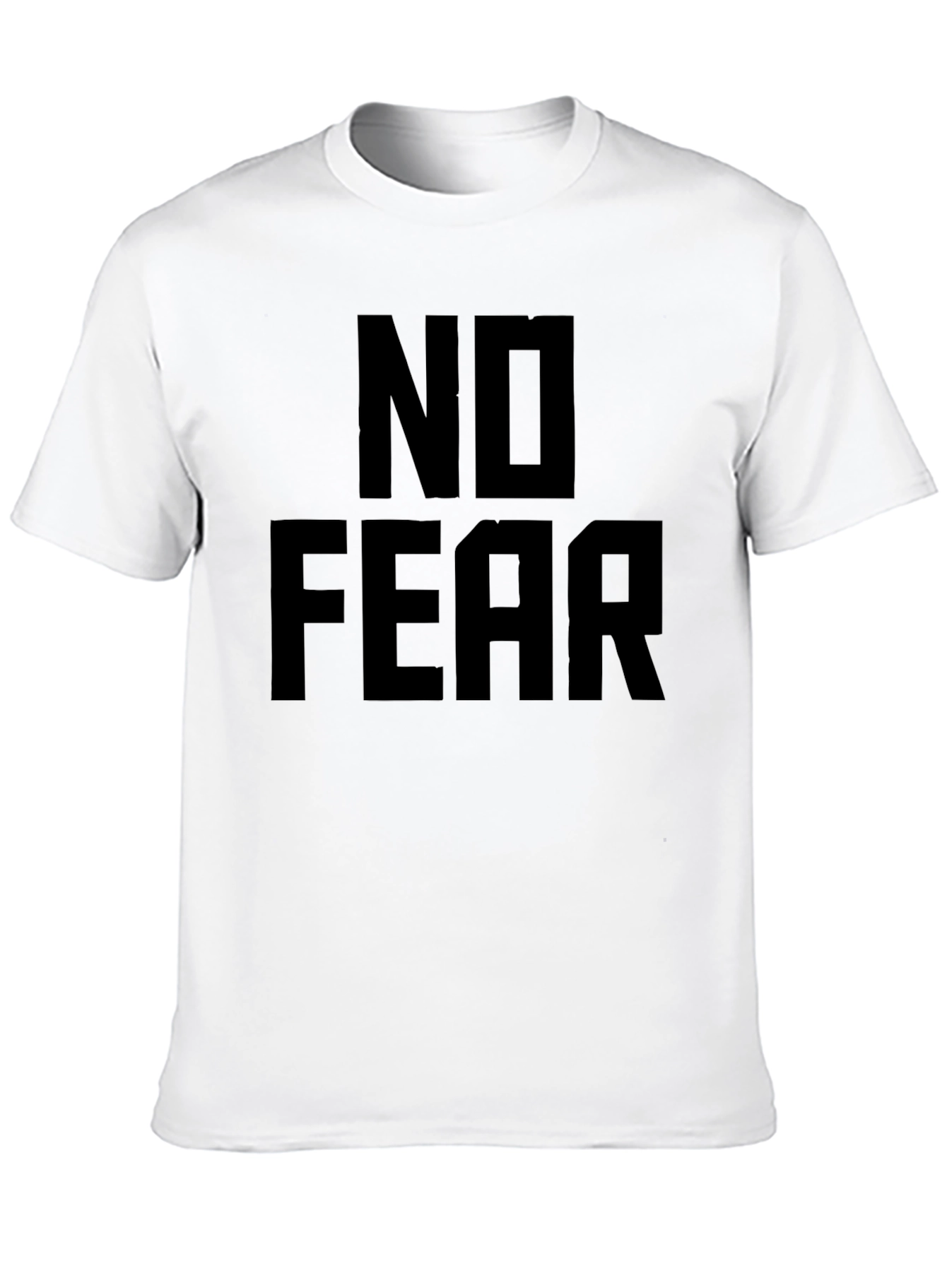 No Fear Black Graphic Tee Shirt