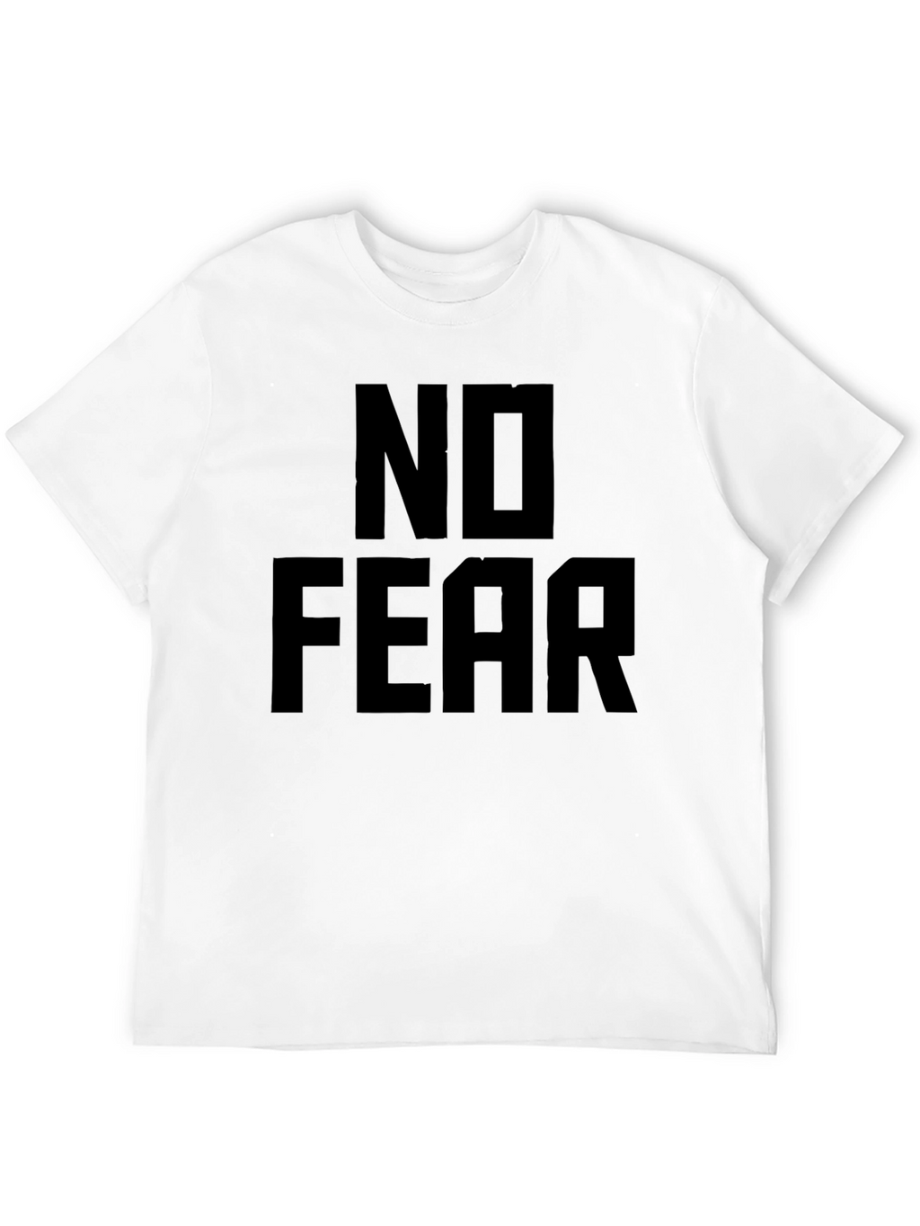 No Fear Black Graphic Tee Shirt