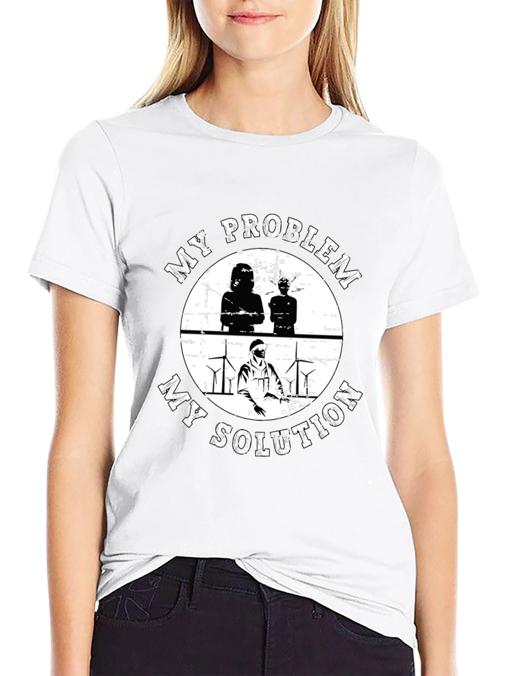 Problem Solver Black T-Shirt