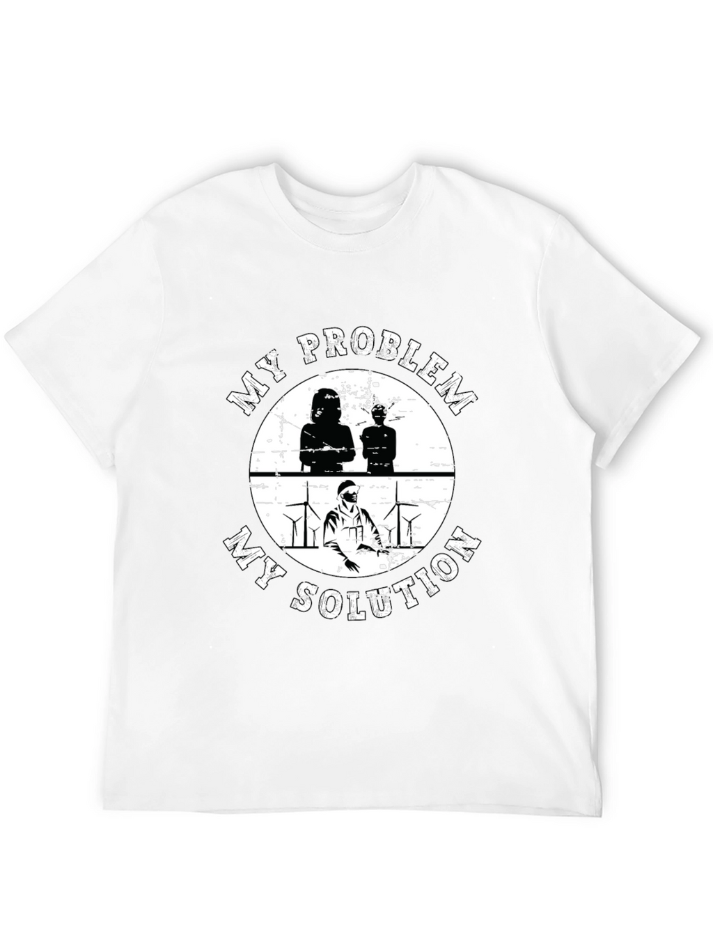 Problem Solver Black T-Shirt