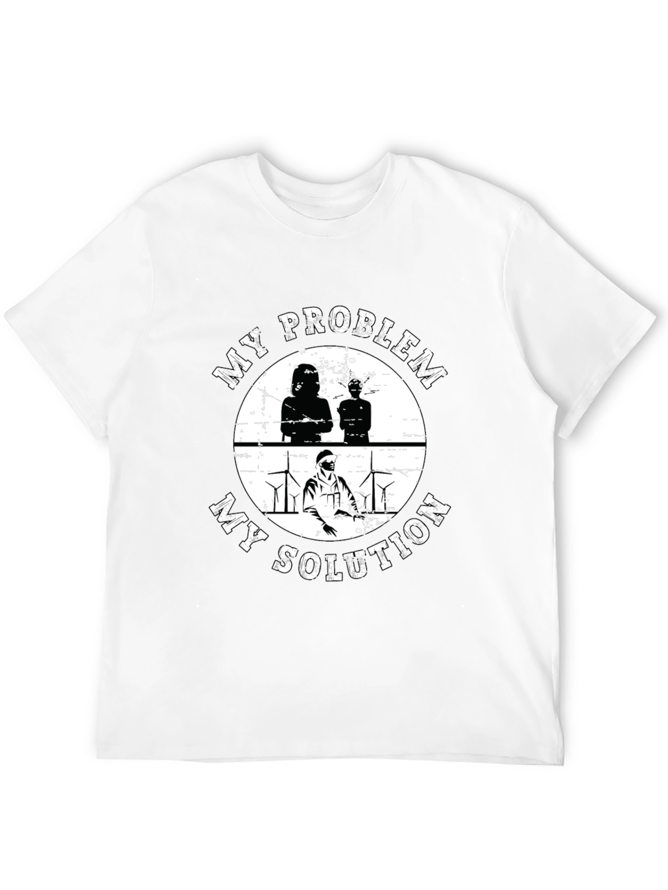 Problem Solver Black T-Shirt