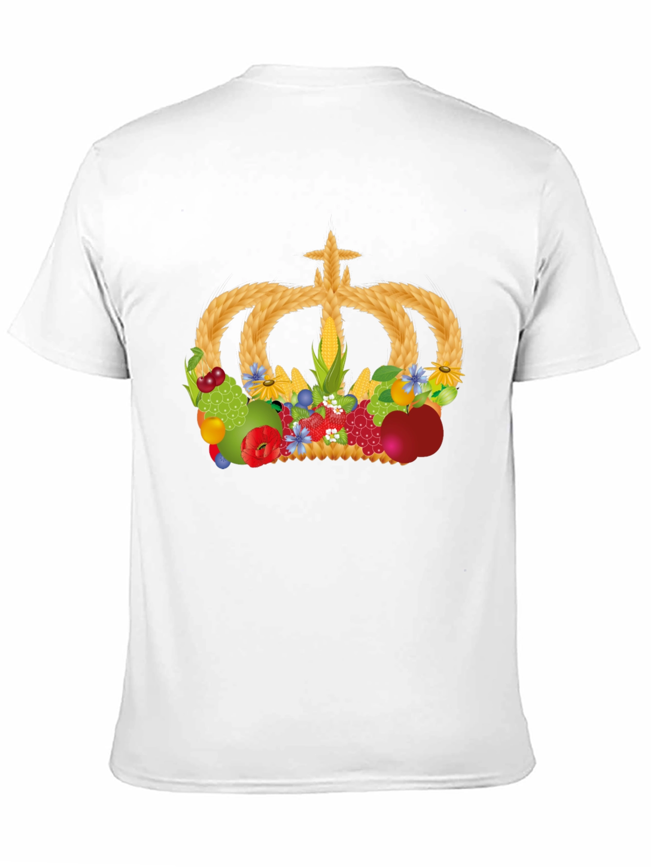 Harvest Crown Graphic T-Shirt - Unisex Black Tee