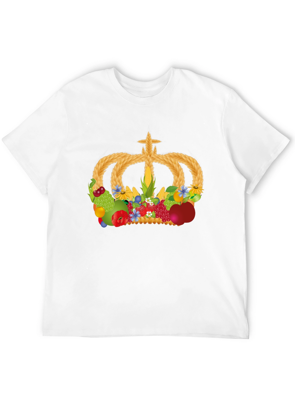 Harvest Crown Graphic T-Shirt - Unisex Black Tee